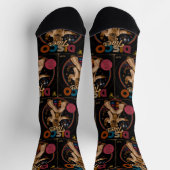 Disco-Tiger-Album Socken (Oben)
