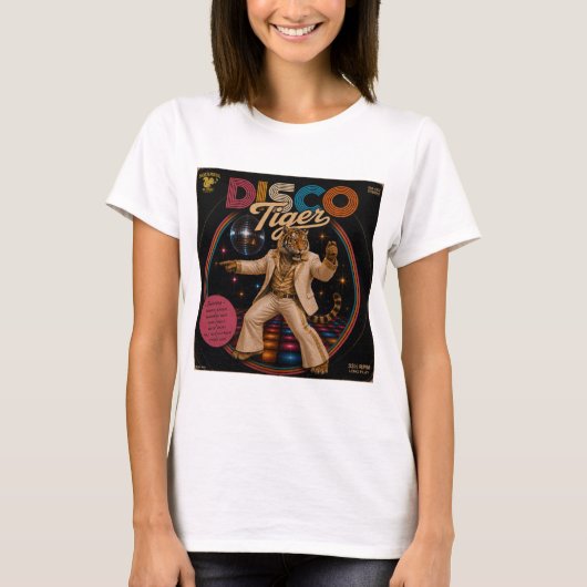 Disco-Tiger-Album T-Shirt (Vorderseite)