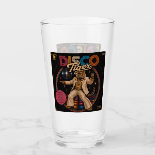 Disco-Tiger-Duo Glas (Vorderseite)
