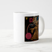 Disco-Tiger-Duo Jumbo-Tasse (Vorderseite Rechts)
