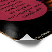 Disco-Tigress Poster (Ecke)