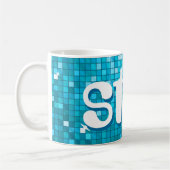Disco Tiles Blue Tasse (Links)