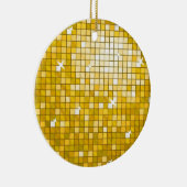 Disco Tiles - Goldene Ornament (Rechts)