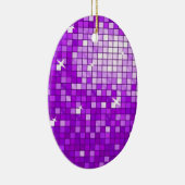 Disco Tiles Lila Ornamente (Rechts)
