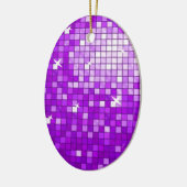 Disco Tiles Lila Ornamente (Links)