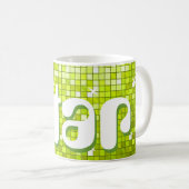 Disco Tiles Limone Tasse (VorderseiteRechts)