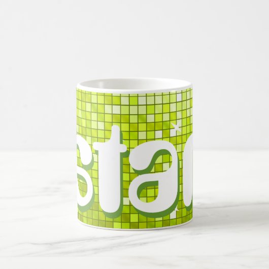 Disco Tiles Limone Tasse (Mittel)