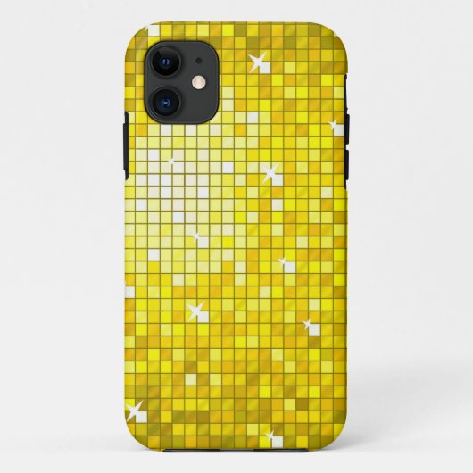 Disco Tiles Yellow iPhone 5 Gehäuse Case-Mate iPhone Hülle (Rückseite)