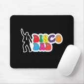 Disco Vater - Der sonnige Vatertag Mousepad (Mit Mouse)