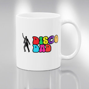 Disco Vater - Ein Retro-70er-Geschenk für Vater Kaffeetasse