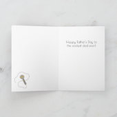 Disco Vater Kinderkarte Karte (Innenseite)