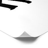 Disco Vater Poster - Ein psychedelisches Geschenk  (Ecke)