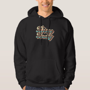 Disco-Vati Retro-Passende 60er 70er Party-Kostüme Hoodie