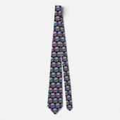 Disco Volleyball Neck Tie Krawatte (Vorderseite)