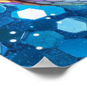 Disco Volleyball Poster (Ecke)