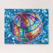 Disco Volleyball Puzzle (Horizontal)