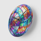 Disco Volleyball Runde Uhr (Winkel)