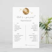 Disco, was in Ihrem Brautparty gespielt wird (Stehend Vorderseite)