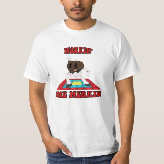 Disco "workin das Merkin" Shirt (Vorderseite)