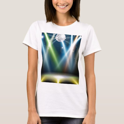 Discoball-Tanzboden T-Shirt (Vorderseite)