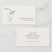 Discoboli-Visitenkarte Visitenkarte (Vorne/Hinten)