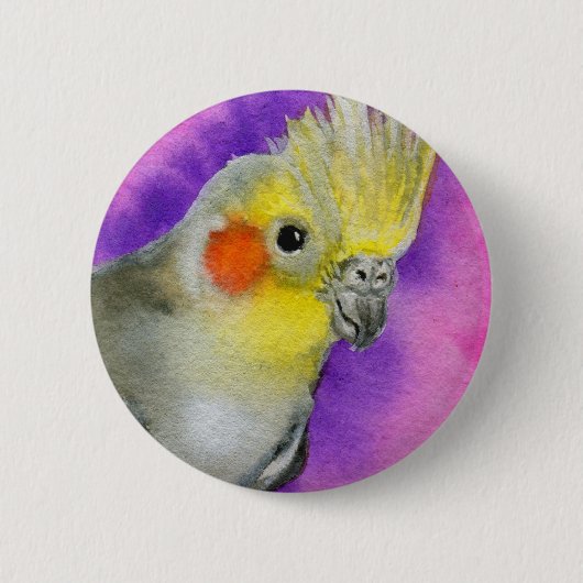DiscoCockatiel Button (Vorderseite)