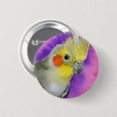 DiscoCockatiel Button (Vorne & Hinten)