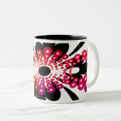 DISCODELIKA-Tasse Zweifarbige Tasse (VorderseiteRechts)