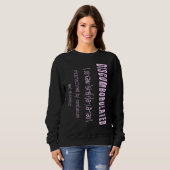 DISCOMBOBULATED Charaterized by Confusion and diso Sweatshirt (Vorne ganz)