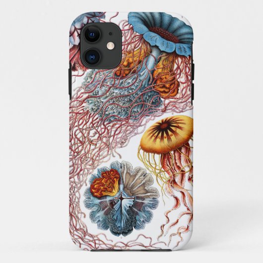 Discomedusae von Ernst Haeckel Case-Mate iPhone Hülle (Rückseite)