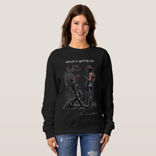 Disconnected Together, Digital addition  Sweatshirt (Vorne ganz)