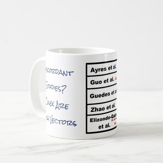 Discordant Studies Tasse von RoseWrites (Vorderseite Links)