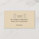 Discordian Mome Karte (Damenversion von Papst (Rückseite)