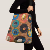 Discos de acetato, muster, musik, style, tragetaschen mit langen trägern (Von Nahem)