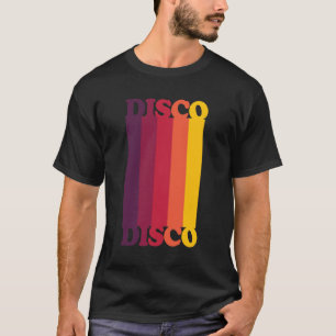Discosiebziger jahre reden den Vintagen T-Shirt