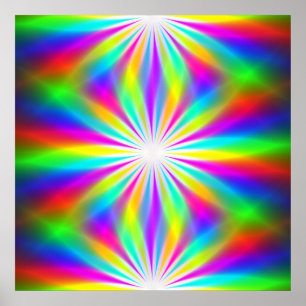 DiscoTech 4 Canvas Print Poster