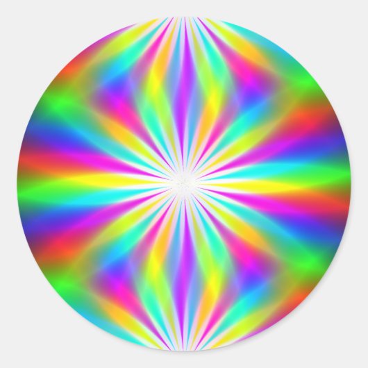 DiscoTech 4 Runder Aufkleber (Vorderseite)