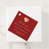 Discount-Code-Rose Herzlich Willkommen Geschenkanhänger (Beispiel)