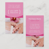 Discount Coupon Elegante Beauty Pink Salon WELLNES (Vorne/Hinten)