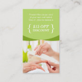 Discount Coupon Nail Salon WELLNESS-CENTER Chic Na (Vorderseite)