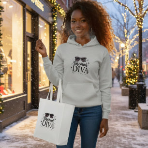 Discount-Diva - Chic & clevere Shopping-Königin Hoodie