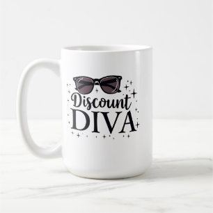 Discount-Diva - Chic & clevere Shopping-Königin Kaffeetasse