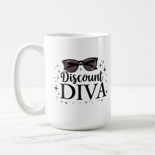 Discount-Diva - Chic & clevere Shopping-Königin Kaffeetasse