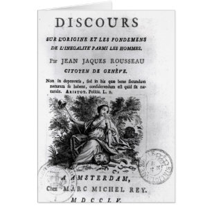 'Discours l'Origine und les Fondements