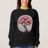 Discover the Magic of Spring with a Cherry Blossom Sweatshirt (Vorderseite)