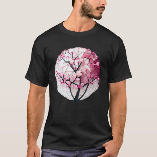 Discover the Serenity of Spring with a Cherry Blos T-Shirt (Vorderseite)