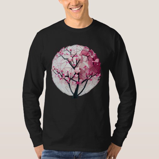 Discover the Serenity of Spring with a Cherry Blos T-Shirt (Vorderseite)