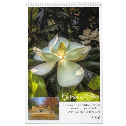 Discovering Stenton House Museum & Garden Calendar Kalender (Titelbild)