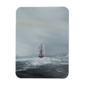 Discovery Captain Scott und Crew Magnet (Vertikal)