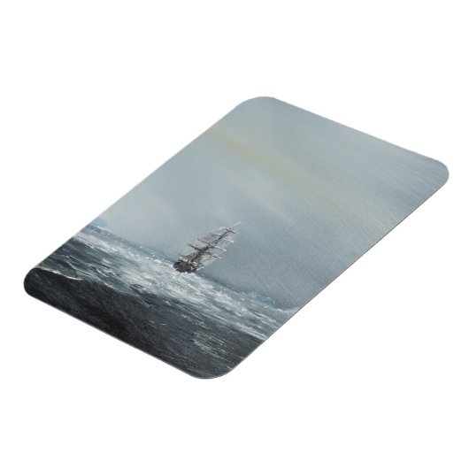 Discovery Captain Scott und Crew Magnet (Linke Seite)